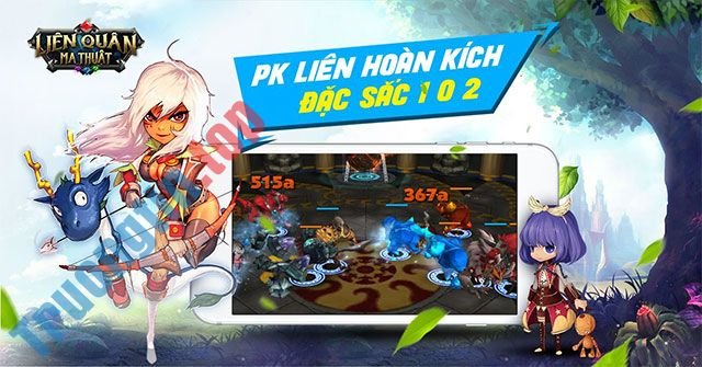 Download Liên Quân Ma Thuật cho iOS 1.4.28 - Game xây dựng thẻ tướng miễn phí cho iPhone 2 PK Liên hoàn kích