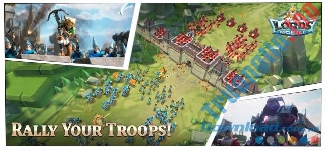 Đồ họa game Lords Mobile cho iOS