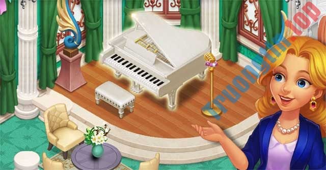 Matchington&nbsp;Mansion&nbsp;cho&nbsp;iOS&nbsp;thử&nbsp;tài&nbsp;trang&nbsp;trí&nbsp;nhà&nbsp;cửa&nbsp;của&nbsp;bạn