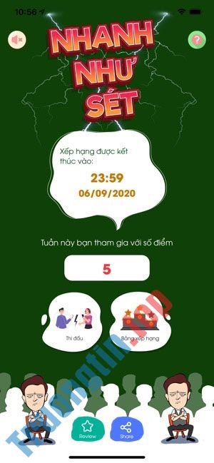 Download Nhanh Như Sét cho iOS 1.0.1 – Game đố vui, đố mẹo vui nhộn – Trường Tín