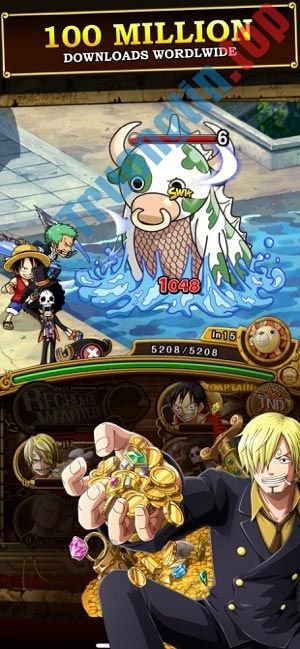 Hàng trăm triệu lượt tải One Piece Treasure Cruise