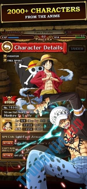 Hơn 2000 nhân vật từ One Piece