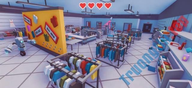 Download Robbery Madness cho iOS 1.1.1 - Game Siêu trộm góc nhìn thứ nhất hài hước 4 Phi vụ trộm ở trung tâm thương mại ly kỳ