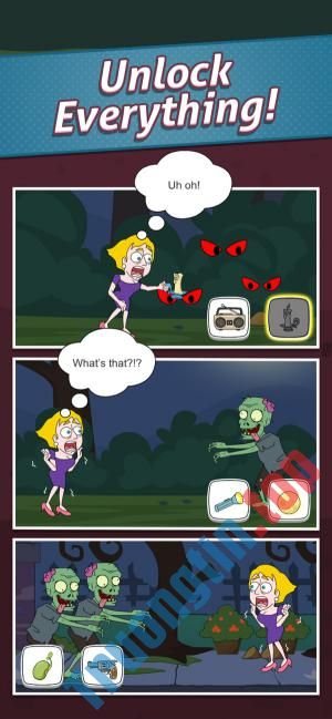 Download Save The Girl cho iOS 1.0.6 – Game giải đố cứu cô gái hài hước