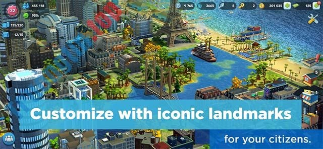 Download SimCity BuildIt cho iOS 1.36.1 – Game xây dựng thành phố hiện đại