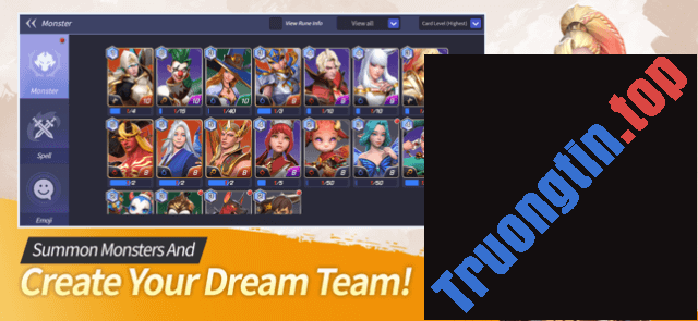 Download Summoners War: Lost Centuria cho iOS 1.0.0 - Trường Tín 3 Tạo đội hình mơ ước của bạn