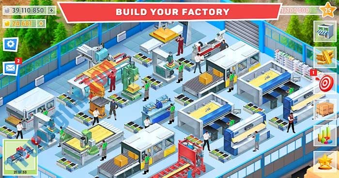 Download Timber Tycoon cho iOS 1.2.0 - Game quản lý nhà máy sản xuất đồ gỗ 1 Xây dựng nhà máy sản xuất đồ gỗ của bạn trong game Timber Tycoon