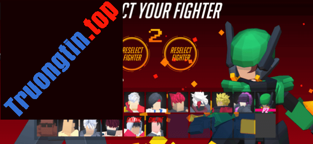 Chọn nhân vật của bạn để bước vào trận đấu đối kháng trong Vita Fighter‪s‬ 