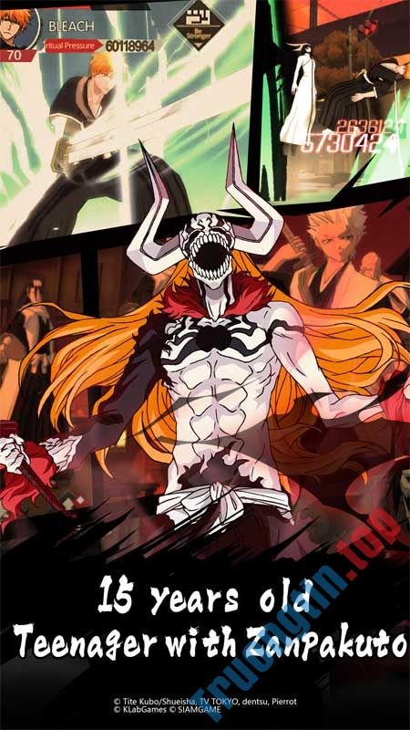 BLEACH&nbsp;Mobile&nbsp;3D&nbsp;được&nbsp;thiết&nbsp;kế&nbsp;dựa&nbsp;trên&nbsp;series&nbsp;truyện&nbsp;tranh&nbsp;Bleach&nbsp;nổi&nbsp;tiếng