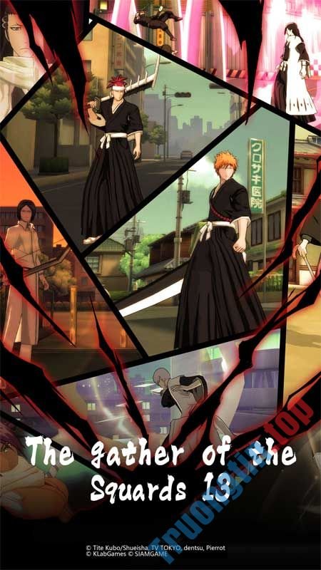 Tập&nbsp;hợp&nbsp;Squad&nbsp;13&nbsp;trong&nbsp;BLEACH&nbsp;Mobile&nbsp;3D