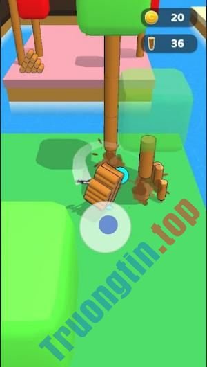 Download Craftheim cho iOS 1.0.2 – Game mô phỏng chặt cây xây dựng hòn đảo