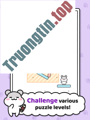 Download Hamster Town cho iOS 1.1.184 – Game Chuột hamster ăn kẹo vui nhộn