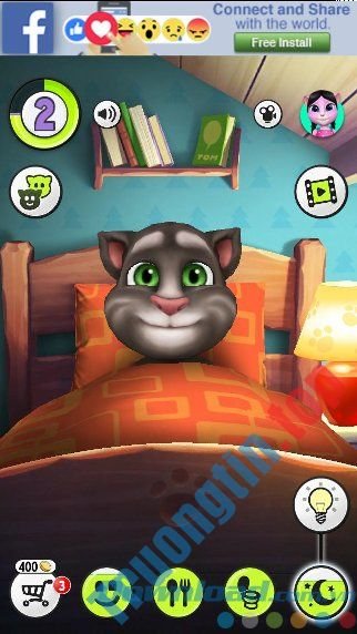 Download My Talking Tom – Game nuôi mèo Tom trên iPhone