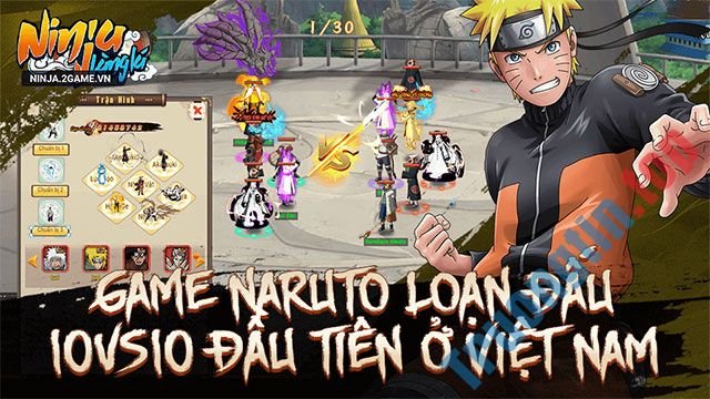 Download Ninja Làng Lá cho iOS – Game chiến thuật Naruto – Trường Tín