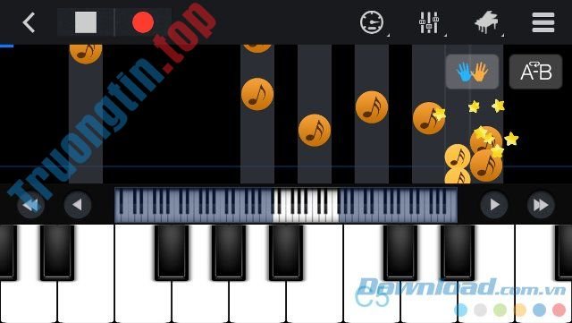 Luyện&nbsp;chơi&nbsp;đàn&nbsp;piano&nbsp;mô&nbsp;phỏng