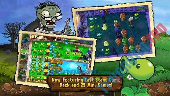 Download Plants vs Zombies cho iOS – Chơi Game Hoa quả nổi giận trên iPhone