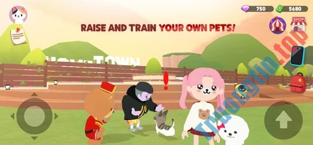 Chăm sóc thú cưng đáng yêu trong Play Together game