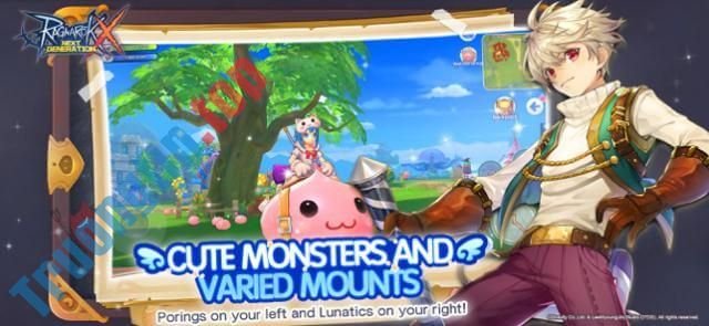 Download Ragnarok X: Next Generation cho iOS 1.01 - Trường Tín 1 Rất nhiều quái vật dễ thương và thú cưỡi tuyệt vời đang chờ bạn trong Ragnarok X: Next Generation