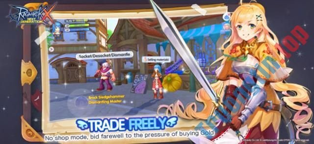 Download Ragnarok X: Next Generation cho iOS 1.01 - Trường Tín 3 Giao dịch tự do