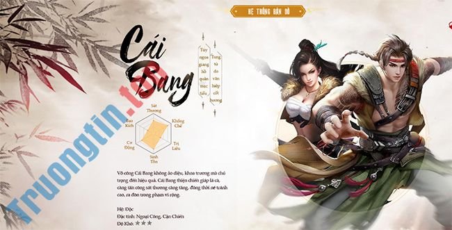 Môn&nbsp;phái&nbsp;Cái&nbsp;Bang&nbsp;trong&nbsp;Tân&nbsp;Thiên&nbsp;Long