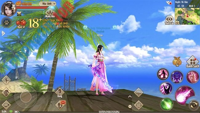 Đồ&nbsp;hoạ&nbsp;3D&nbsp;tuyệt&nbsp;vời&nbsp;của&nbsp;Tân&nbsp;Thiên&nbsp;Long&nbsp;Mobile