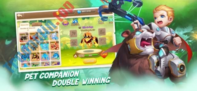 Tham gia trận chiến bắn súng tọa độ khốc liệt trong game DDTank Mobile 