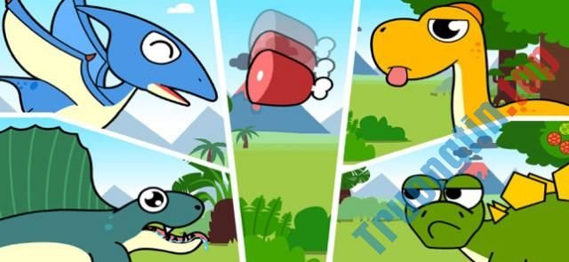 Download Dinosaur World cho iOS 9.27.0010 - Game bé tìm hiểu về thế giới khủng long 3 Cho khủng long ăn