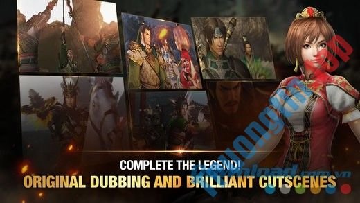 Nhập&nbsp;vai&nbsp;các&nbsp;anh&nbsp;hùng&nbsp;hào&nbsp;kiệt&nbsp;trong&nbsp;Dynasty&nbsp;Warriors:&nbsp;Unleashed&nbsp;cho&nbsp;iOS