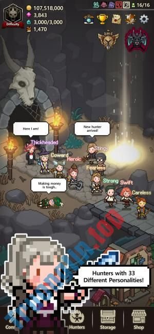 Có&nbsp;rất&nbsp;nhiều&nbsp;Hunter&nbsp;khác&nbsp;nhau