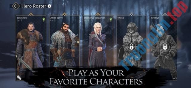 Download Game of Thrones: Beyond the Wall cho iOS 1.0.2 – Trường Tín