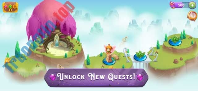 Download Merge Magic! cho iOS 1.2.1 – Game xây dựng khu vườn thần thoại