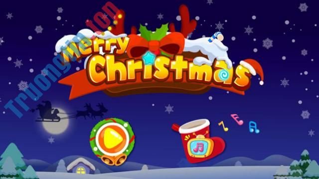 Download Merry Christmas cho iOS 9.21.1000 – Bé đón Giáng Sinh thật vui cùng gấu trúc