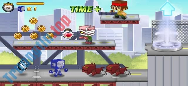 Thu&nbsp;thập&nbsp;tiền&nbsp;vàng&nbsp;và&nbsp;bổ&nbsp;trợ&nbsp;sức&nbsp;mạnh&nbsp;