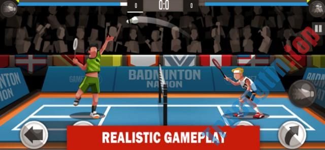 Badminton League là game cầu lông có lối chơi chân thực, hấp dẫn trên di động