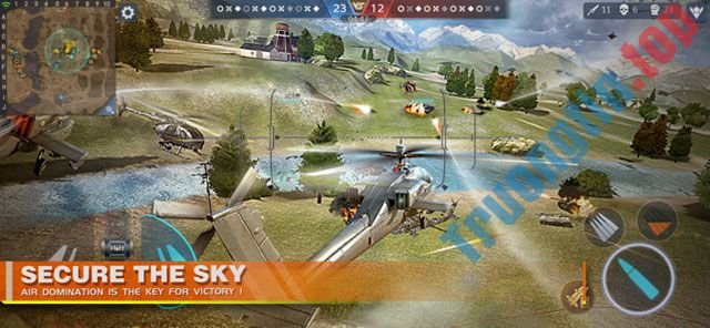 Download Clash of Panzer cho iOS 1.7.3 – Game bắn tăng tổ đội 12v12 trực tuyến