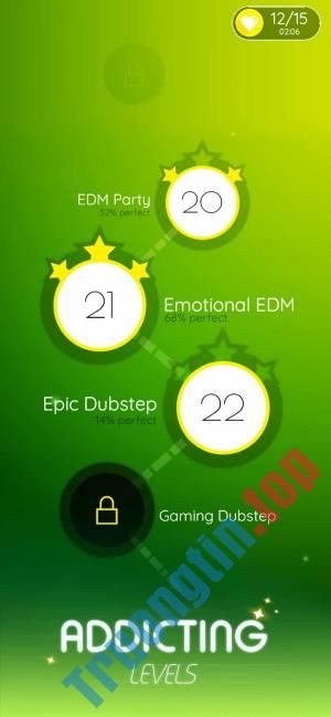 Download Dancing Ballz cho iOS 1.9.0 – Game âm nhạc sôi đội, kỳ ảo – Trường Tín