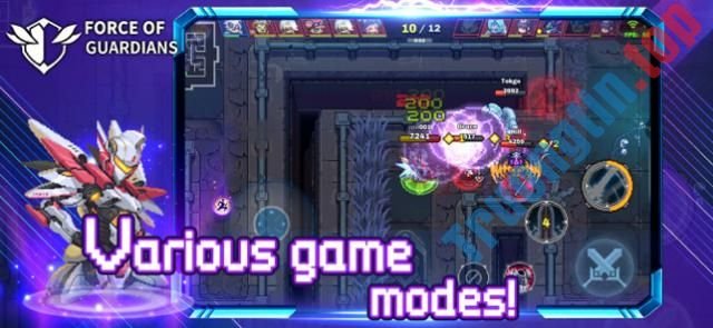 Download Force of Guardians cho iOS 1.9 – Game MOBA đồ họa pixel cực dễ thương