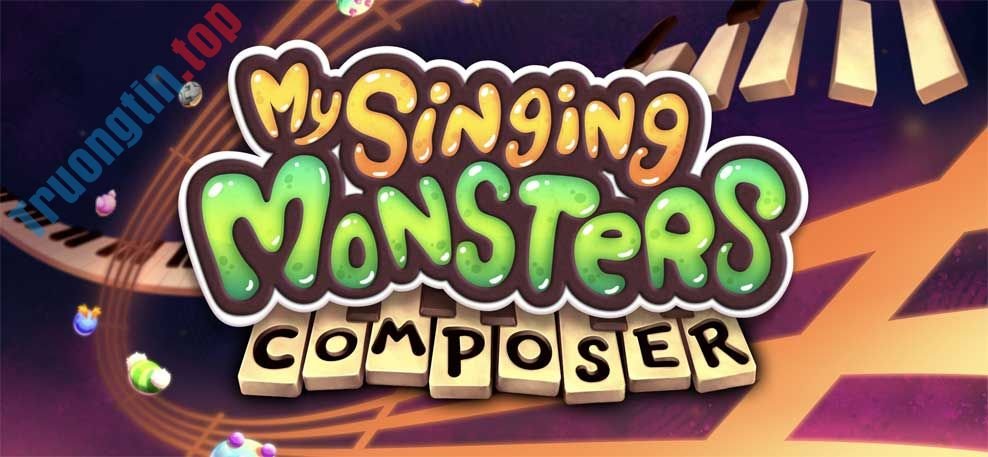 Giao diện chính của My Singing Monsters Composer cho iOS
