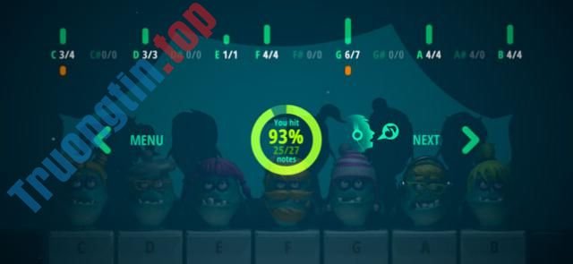 Download Piano Monsters cho iOS – Game âm nhạc điều khiển quái vật bằng giọng nói