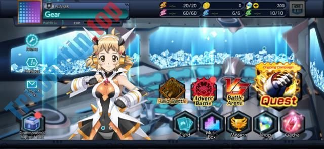 Download Symphogear XD UNLIMITED cho iOS 1.0.1 – Game nhập vai Anime toàn gái xinh