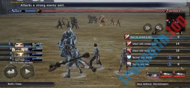 Download THE LAST REMNANT Remastered cho iOS - Siêu phẩm JRPG của Square Enix 3 Trò chơi sở hữu hệ thống chiến đấu khác biệt với nhiều game nhập vai khác