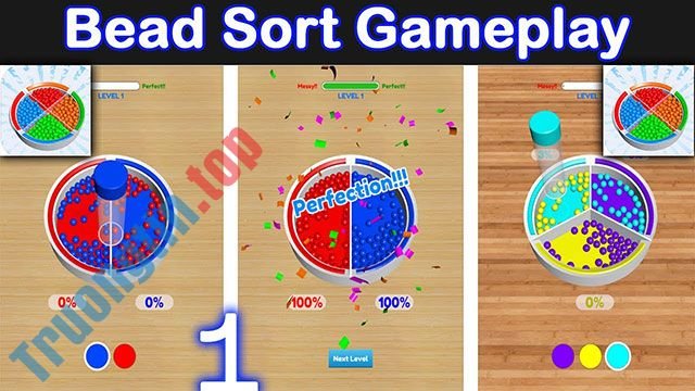 Game&nbsp;nhặt&nbsp;bóng&nbsp;màu&nbsp;sắc&nbsp;vui&nbsp;nhộn&nbsp;Bead&nbsp;Sort&nbsp;