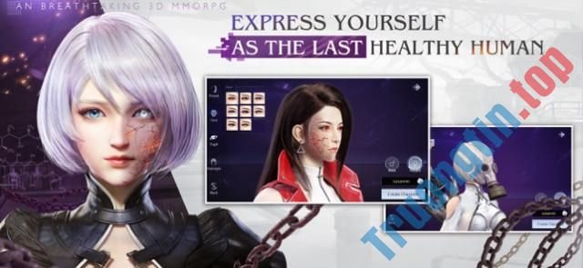 Download CRISIS: S cho iOS 1.0.4 - Game nhập vai đấu với robot nửa người nửa máy 4 Tự quyết định diện mạo của mình