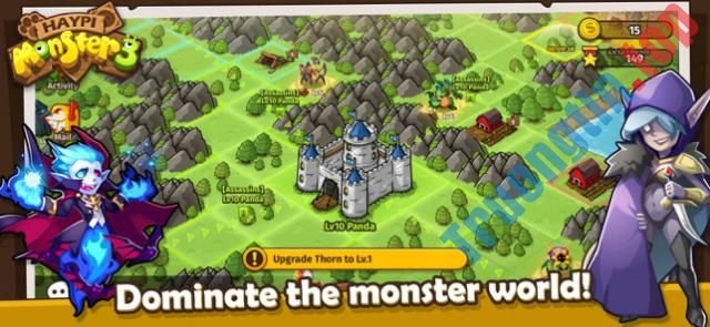 Download Haypi Monster 3 cho iOS 2.0.31 – Game huấn luyện quái thú giống Pokemon