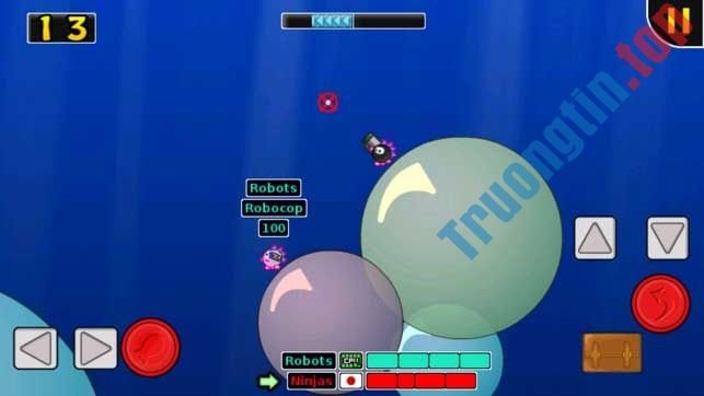 Một&nbsp;bàn&nbsp;chơi&nbsp;thú&nbsp;vị&nbsp;trong&nbsp;Hedgewars&nbsp;cho&nbsp;iOS&nbsp;