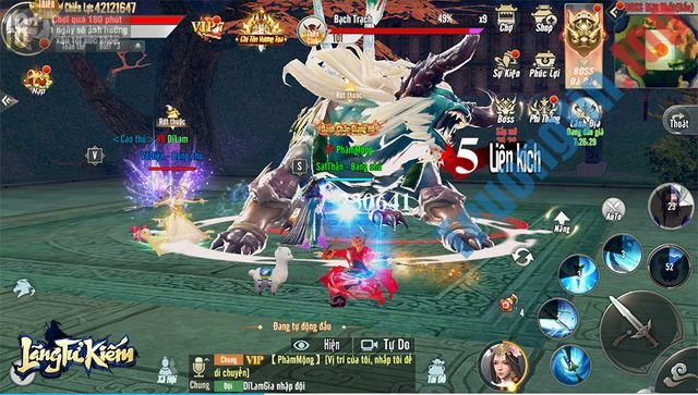 Download Lãng Tử Kiếm 3D cho iOS - Game nhập vai kiếm hiệp 3D cho iPhone 2 Game nhập vai kiếm hiệp miễn phí