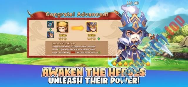 Đánh thức các anh hùng, giải phóng sức mạnh tiềm ẩn của họ trong game Pocket Kingdom TD