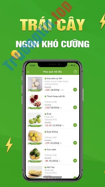 Download F99 cho Android 2.21.2 – Ứng dụng giao hoa quả tận nhà – Trường Tín