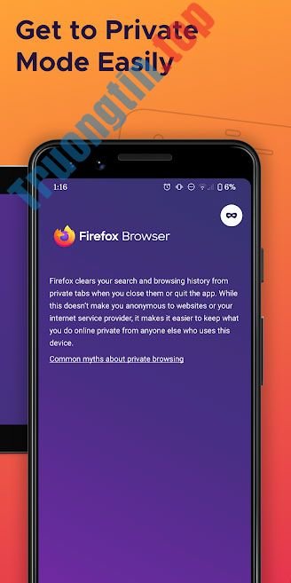 Duyệt&nbsp;web&nbsp;ẩn&nbsp;danh&nbsp;với&nbsp;Firefox&nbsp;Browser