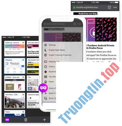 Firefox&nbsp;đảm&nbsp;bảo&nbsp;tính&nbsp;riêng&nbsp;tư&nbsp;của&nbsp;bạn